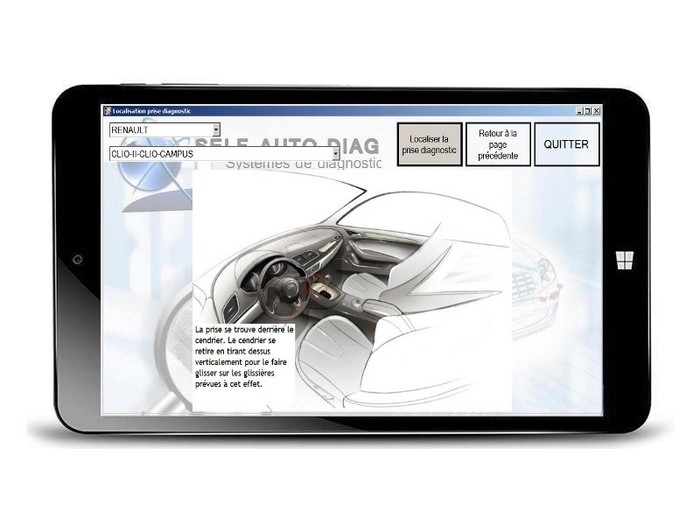 diagnostique-auto-ultimate-diag-one-tablette-localisation-prise